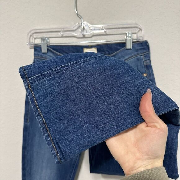 Mother The Runway Out Of The Blue Jeans Women’s Size 24 Denim Straight Leg - Picture 6 of 10